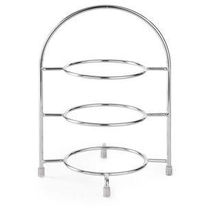 Tányértartó állvány 3 db tányérhoz, átmérő 27 cm, acél - Hendi 425473 146712437 - Tárolás & Rendszerezés