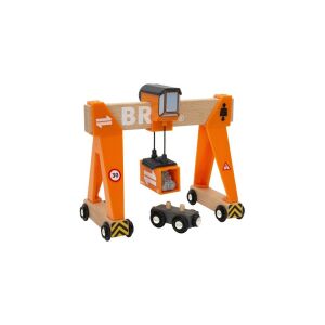 Brio World 33732 állványdaru 146712624 - Vonat, vasúti elem, autópálya