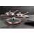 Berlinger Haus Metallic Line Rose Gold Edition 6 piece cookware set with frying pans and grill pan