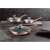 Berlinger Haus Metallic Line Rose Gold Edition 6 piece cookware set with frying pans and grill pan