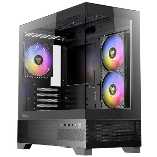 Antec Gamer CX500M RGB Midi Tower Fekete Számítógépház (0-761345-10099-1) 146713991