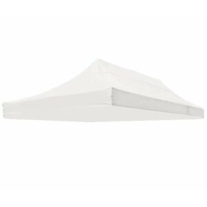 3x6 fehér tetőponyva ST40-es vázhoz sátortető sátor tető ponyva kerti pavilonhoz 6x3 350g/m2 146714491 - Kert