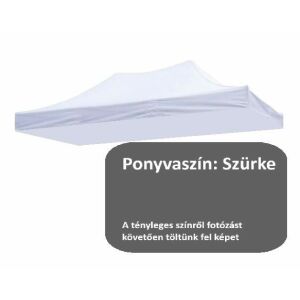 3x6 ST40 szürke uv állóbb orkán tetőponyva sátortető sátor tető ponyva kerti pavilonhoz 6x3 Monivel 146714684 - Kert