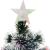 Műfenyő, LED és optikai szálas világítás, csillaggal díszített tetejű, 210 cm 146715291