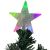 Brad artificial Craciun, fibra optica multicolor, 36 funde, stea in varf, inaltime 180 cm 146715393
