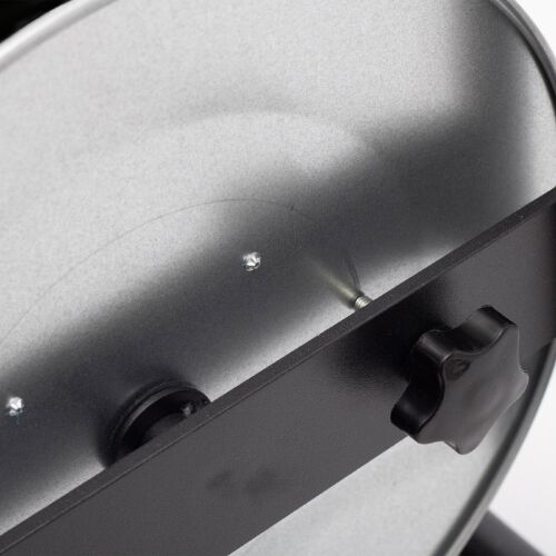 HOME HJRM2025 fém kábeldob, 25 méter, fém talp, H07RN-F 3G2,5 mm2 vezeték, 250 V~ / max. 16 A, túlmelegedés elleni védőkapcsolóval 146715392