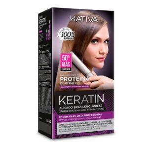 Kativa Keratin Brazil Had egyenesítő Hajkezelés, 3 darab 146715570 - Hajápoló csomag