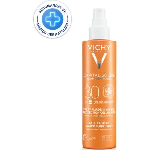Vichy Capital Soleil Cell Protect SPF 30+ napfényvédő invizibilis testpermet, 200 ml 146715949 - Napfényvédő