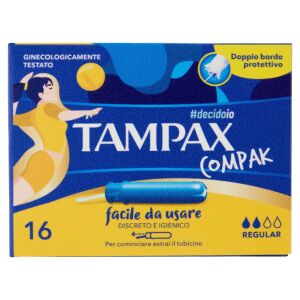 Tampax Compak Regular tamponok, applikátorral, 16 db 146716758 - Tampon
