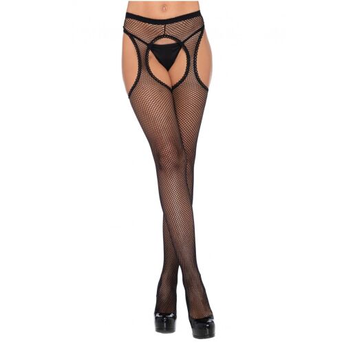 Harisnya, Leg Avenue, Cristina, fekete, Egy méret 146716976