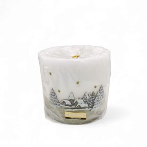 Winter Glow – Karácsonyi Mécses a Meghitt Ünnepekért (13 cm) 146717504 - Mécsestartó