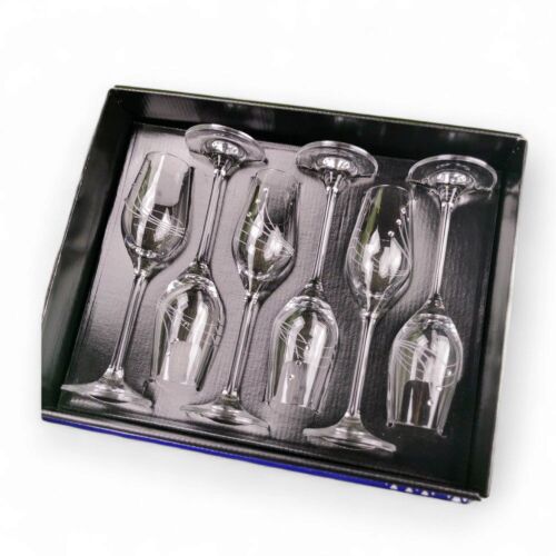 Elegancia kis adagokban – Kristályokkal díszített likőrös pohár készlet 146717500