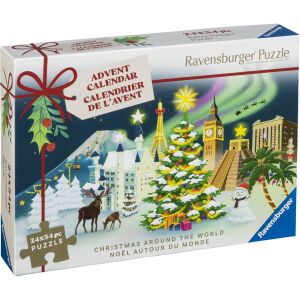 Ravensburger Adventi kalendárium 24 x 54 darabos puzzle 146717762 - Ravensburger