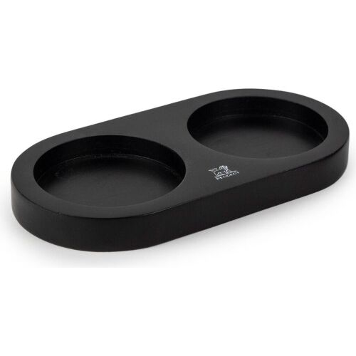 Peugeot Linea Bambusz Só / Borsörlő tálca Ø 65 mm őrlőkhöz - Matt fekete