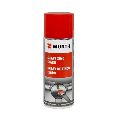 Цинков спрей Wurth Zinkspray Hell Light, 400 мл 146719204