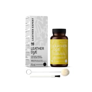 Wildlederfarbe Zitronengelb Leather Expert, Farbe für Wildleder, Nubuk, Anilin 75ml