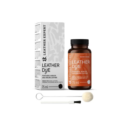 Wildlederfarbe Pumpkin Orange Leather Expert, Farbstoff für Wildleder, Nubuk, Anilin 75ml 146719237