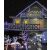 Karácsonyi jégcsap fényfüggöny 300LED Cold White 146719360