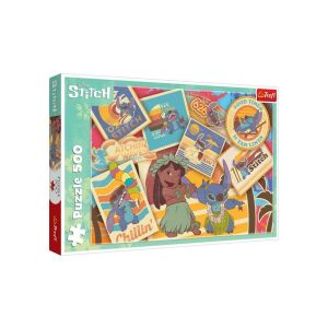 Trefl 500 db-os puzzle - Lilo és Stitch (37482) 146719535 - Puzzle
