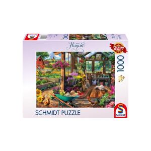 SÉRÜLT DOBOZOS Schmidt 1000 db-os puzzle - Garden shed, Jeff Haynie (58632) 146719549 - Schmidt