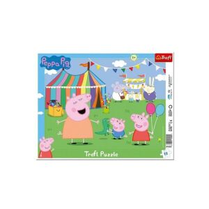Trefl 25 db-os keretes puzzle - Peppa malac (31323) 146719595 - Puzzle