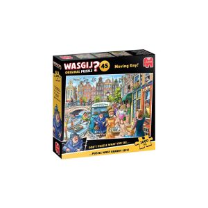 Jumbo 1000 db-os puzzle - Wasgij Original 45 - Moving Day! (00588) 146719643 - Puzzle