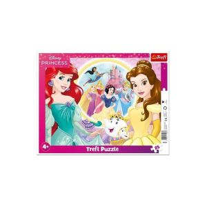 Trefl 25 db-os keretes puzzle - Disney Hercegnők (31437) 146719677 - Puzzle