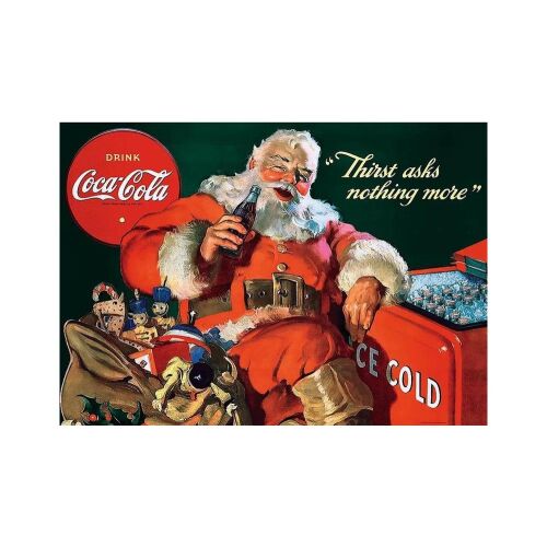 Trefl 1000 db-os puzzle - Coca-Cola - Szomjas Mikulás (10921) 146719680 - Puzzle