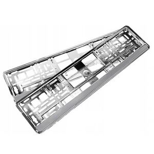 Rendszámtábla tartó keret (króm) 146719944 - Rendszámtábla tartó