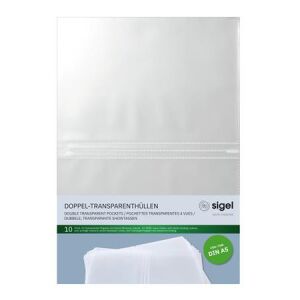 Étlaptartó betét, A5, SIGEL, áttetsző 146720431 - Iratrendezés