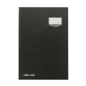 Aláírókönyv, A4, 20 rekeszes, karton, PAGNA, fekete 146720491 - Aláírókönyv
