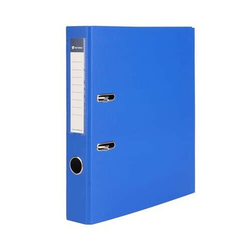 Iratrendező, 50 mm, A4, PP/karton, VICTORIA OFFICE, "Basic", királykék 146720667