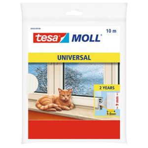 Ajtó- és ablaktömítő habszivacs, 9 mm x 10 m, TESA "tesamoll®" 146720690 - Tömítőszalag