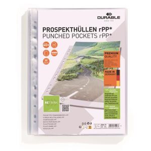 Genotherm, lefűzhető, PP, A4, 80 mikron, DURABLE "PREMIUM" 146720716 - Durable