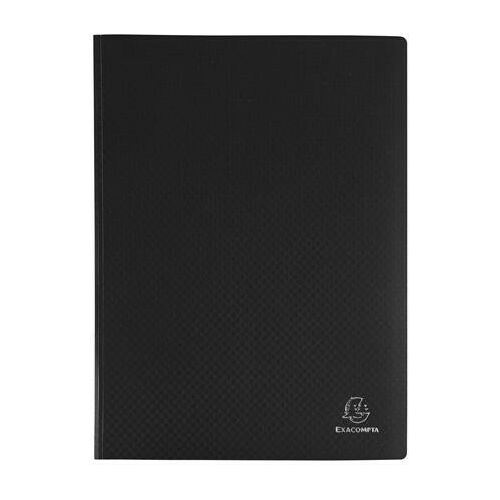 Bemutatómappa, 30 zsebes, A4, EXACOMPTA "Opak", fekete 146720727
