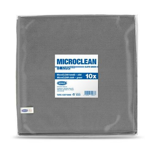 Törlőkendő, univerzális, 10 db, 32x32 cm, BONUS "MicroCLEAN", szürke 146721028