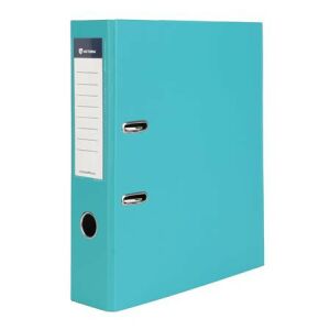 Iratrendező, 75 mm, A4, PP/karton, VICTORIA OFFICE, "Basic", türkiz 146721036 - Iratrendezés