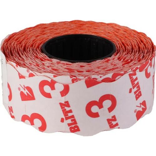 Árazószalag, 22x16 mm, BLITZ, narancs 146721295