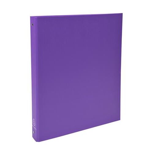 Gyűrűs könyv, 4 gyűrű, 40 mm, A4, karton, EXACOMPTA, lila