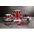 Berlinger Haus BH-7184 24 piece cookware set with removable handles, red