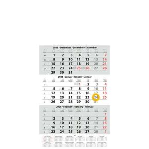 Naptár, speditőr, három hónapos, egy tömbös, üres fejrész, DAYLINER 146722188 - Naptár