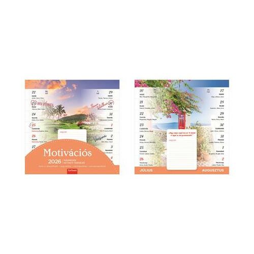 Naptár, fali, mágneses, kétheti, TOPTIMER, "Motivációs" 146722263