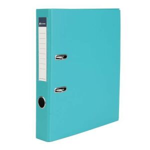 Iratrendező, 50 mm, A4, PP/karton, VICTORIA OFFICE, "Basic", türkiz 146722287 - Iratrendezés