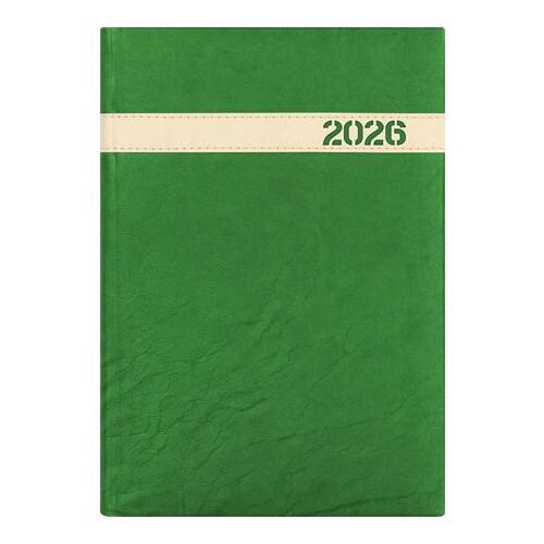 Naptár, tervező, A5, napi, DAYLINER, "The Boss", zöld 146722320