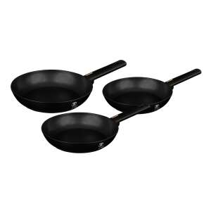 Berlinger Haus BH-7095 Monaco Collection 3-piece frying pan set, black, non-stick, induction - Berlinger Haus