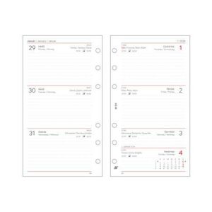 Kalendárium betét, tervező, heti, "M", SATURNUS, fehér 2026 146722550 - Irodaszer