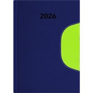 Naptár, tervező, A5, napi, DAYLINER "Memphis", kék-zöld 146722562 - Irodai kiegészítő