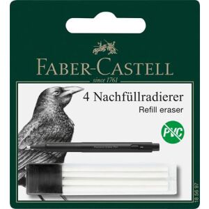 Pótbél precíziós radírstifthez, 4 darabos, FABER-CASTELL 146722592 - Radír