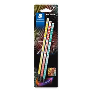 Grafitceruza készlet, HB, STAEDTLER "Norix® 181", 3 különböző szín 146722654 - Toll & Ceruza