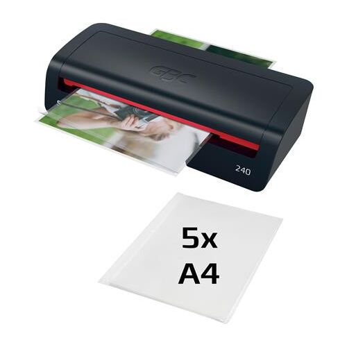 Laminálógép, A4, 75-125 mikron, GBC "240 Home Office"